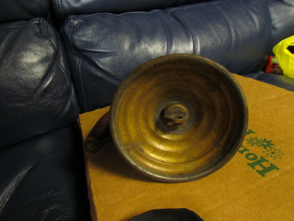 Vintage Antique Turner Brass Soder Torch Gas Blow Torch (1)