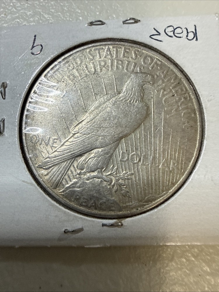1922 Peace Dollar In XF Condition