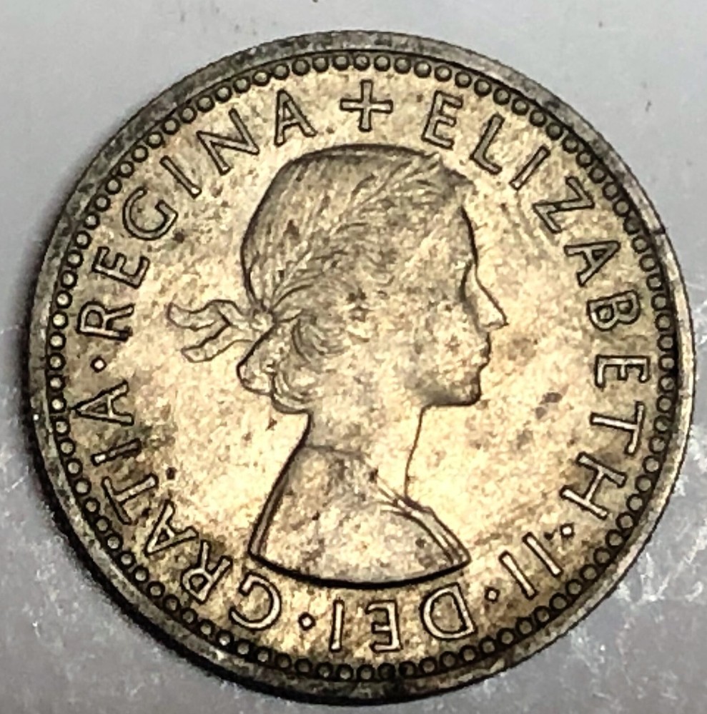 # C9934 GREAT BRITAIN COIN, SIX PENCE 1959