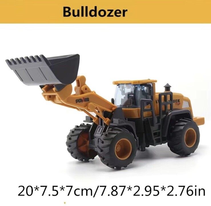 Simulation Excavator Bulldozer Forklift Construction Durable Toy