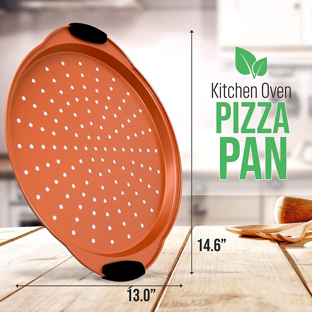 Nutrichef BKNCSBS52SPIZZAP Pizza Pan