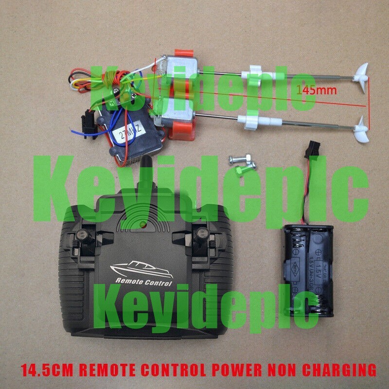 Kit DIY For RC Model Boat Kits Shaft+Bushing+Motor+Propeller+Controller+Receiver