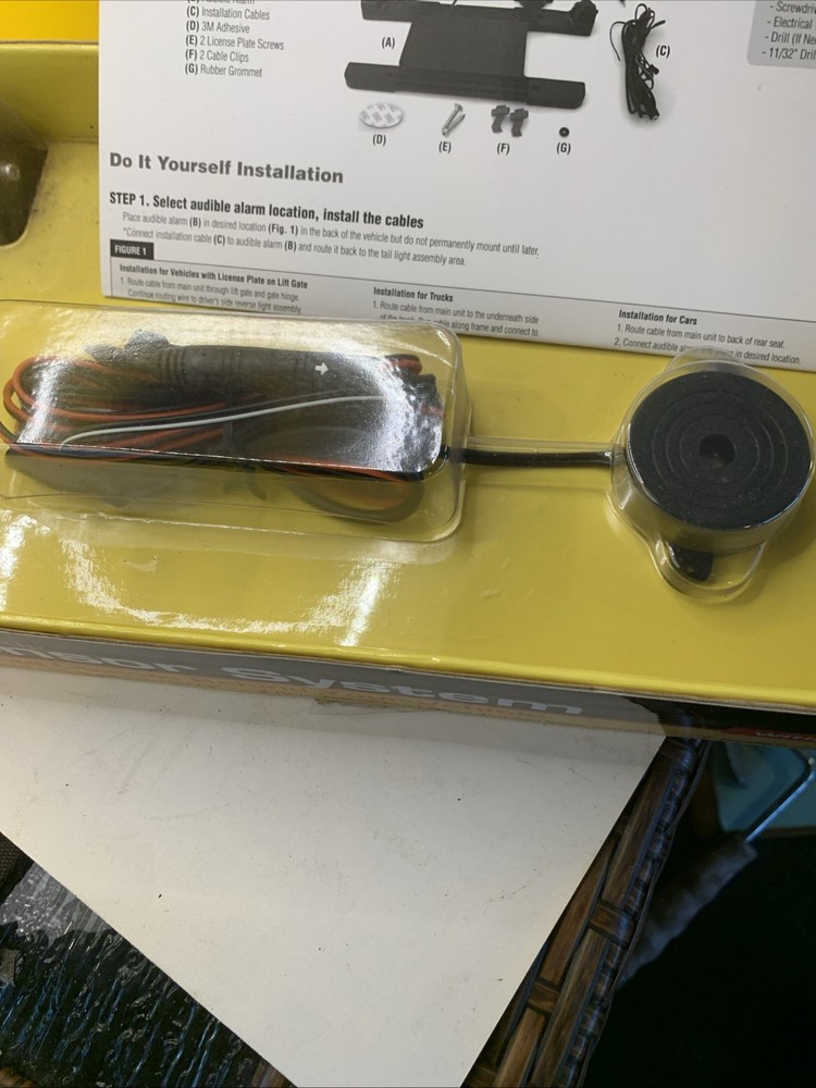 Backup Sensor Systems Detects Behind You. Important Regular $89.95