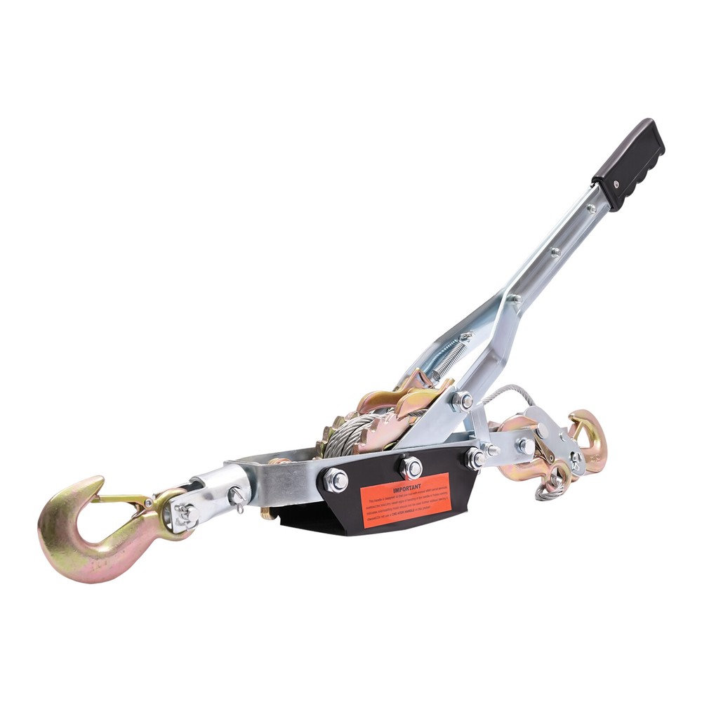 5 Ton Heavy Duty Power Puller with 3 Hooks & 2 Gears for Versatile Use