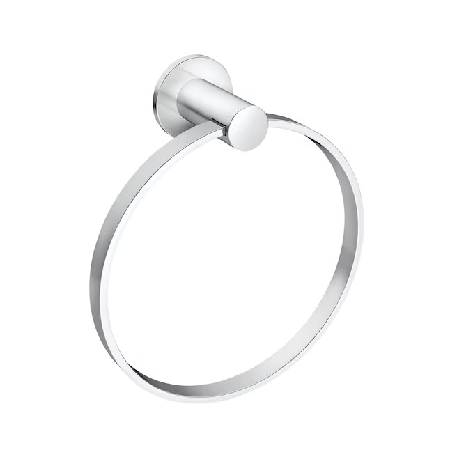 Moen Avri Chrome Wall mount Single Towel Ring - Y1486CH