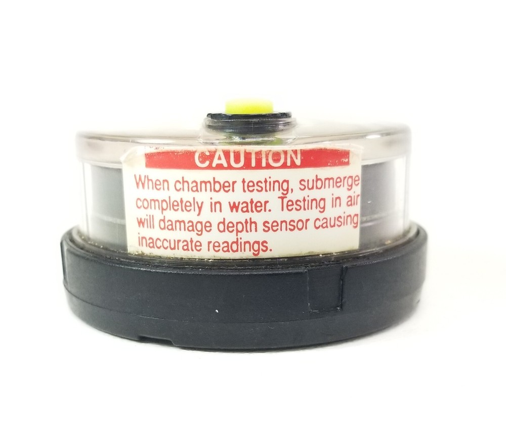 US Divers DATAPRO DS3 Digital Depth Gauge Scuba Computer Puck Bottom Timer