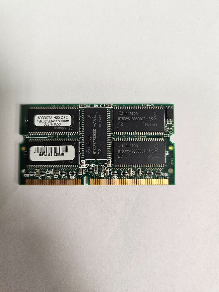 Cisco MEM-S2-128MB= Catalyst 6500 128MB DRAM on the Supervisor (SUP2)