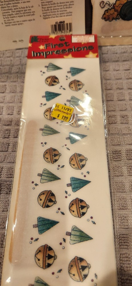 Vtg Transfers ( Rub On)
