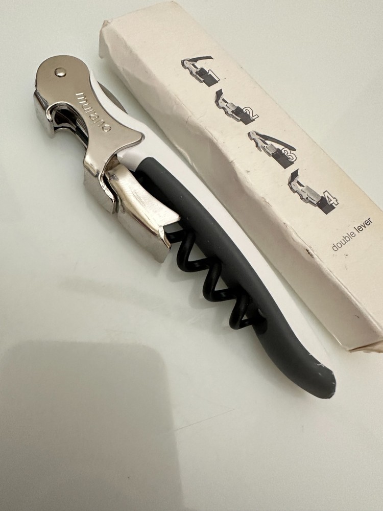 Murano EXPLORE MARS 10 YEARS Waiters Corkscrew Wine Key Opener