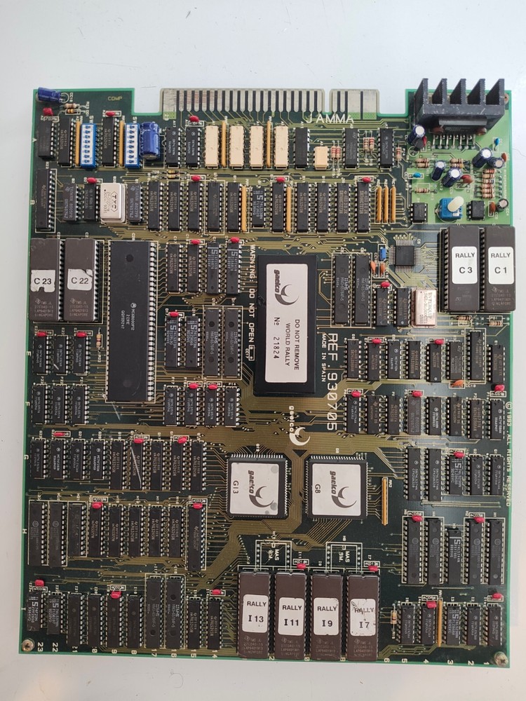 World Rally by Gaelco PCB as-is