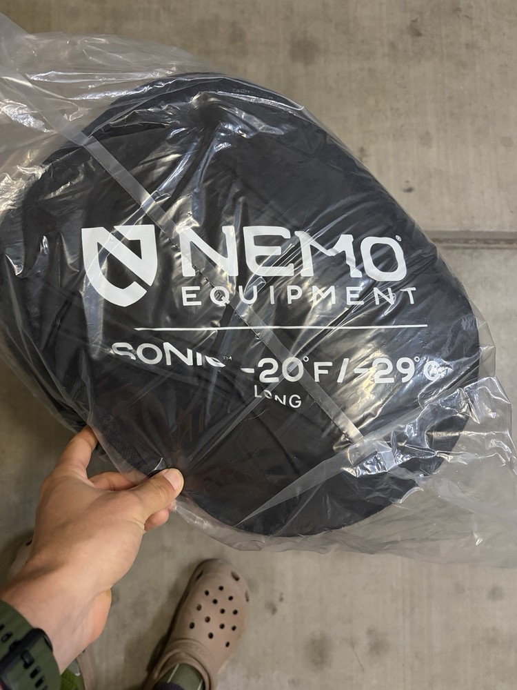 Nemo Equipment Sonic -20 Down Sleeping Bag Long