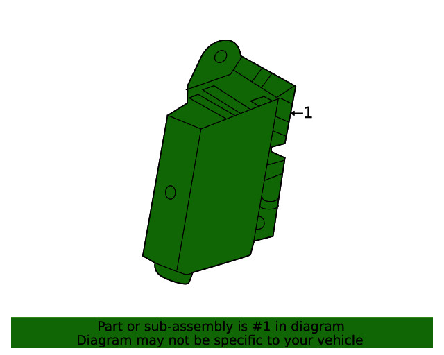 Genuine Volkswagen Control Module 1EA-919-300-A