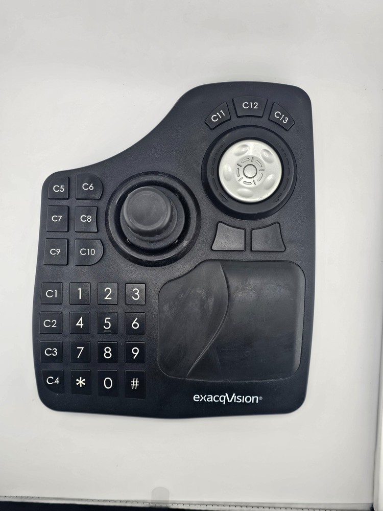 ExacqVision 100-590-2130 VM Desktop Surveillance Controller Joystick