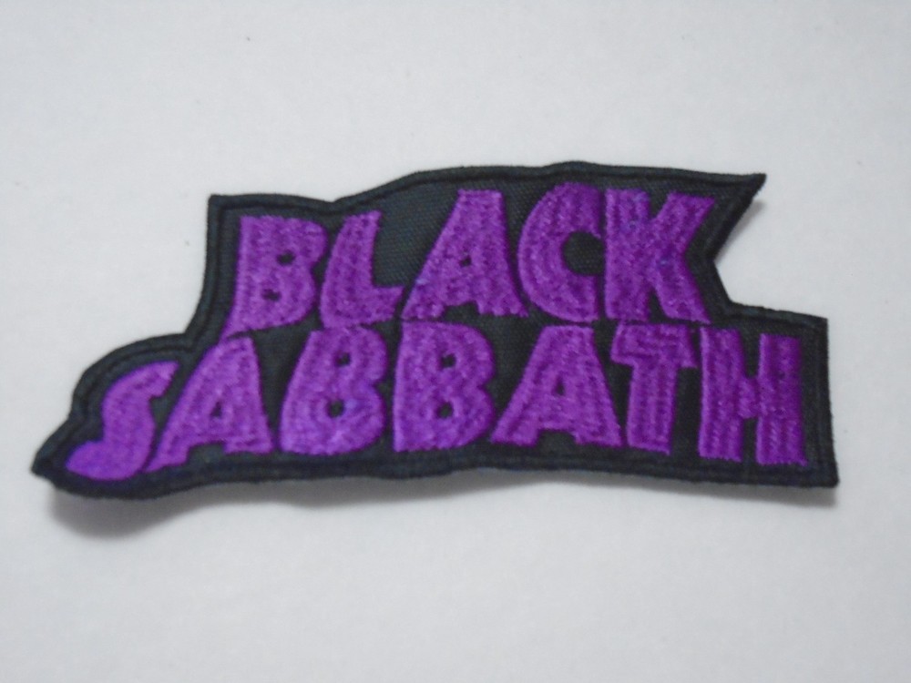 BLACK SABBATH EMBROIDERED PATCH