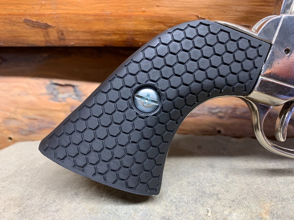 Denix M1873 Grip Handles Panel Black Honeycomb w/Hardware Resin Polymer