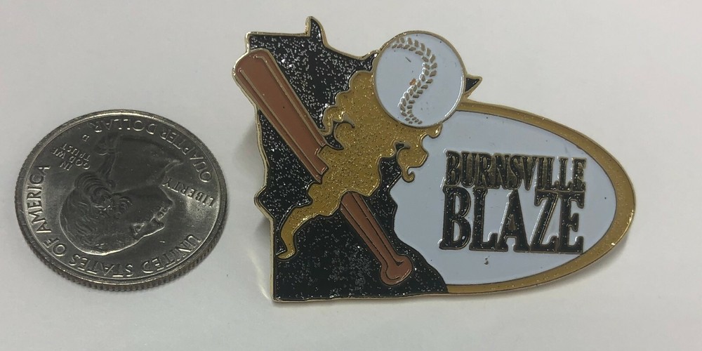 Burnsville Blaze Baseball Pin