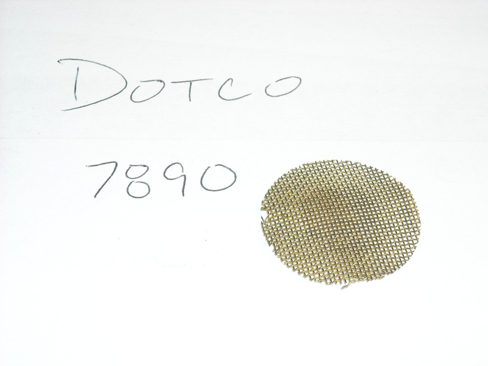 7890, Screen, Dotco, Cooper Tools, New Old Stock