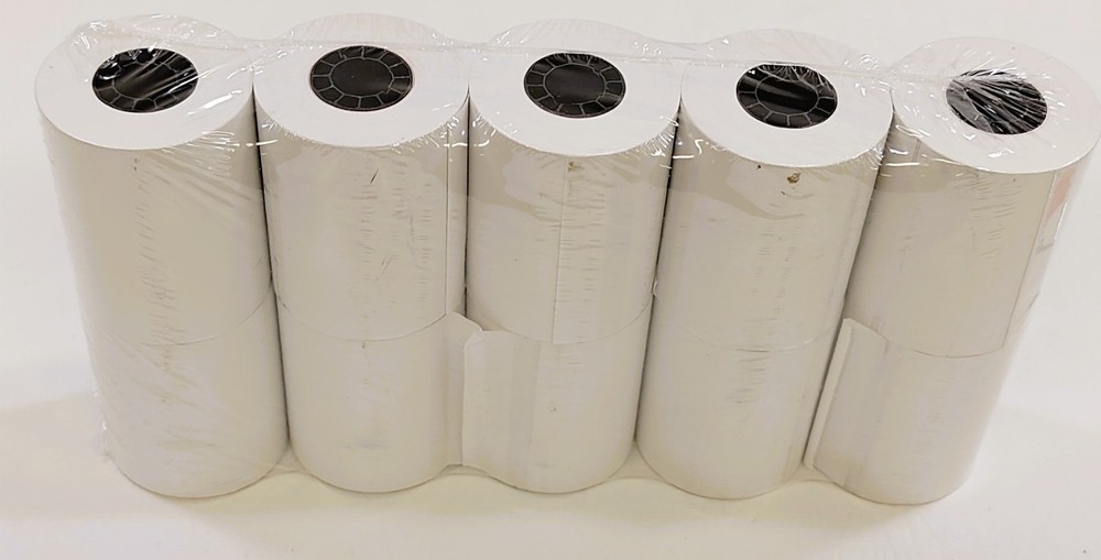 2 Pack - VeriFone VX 520 Credit Card Terminal Reader Bundle, Rolls, Power AC's