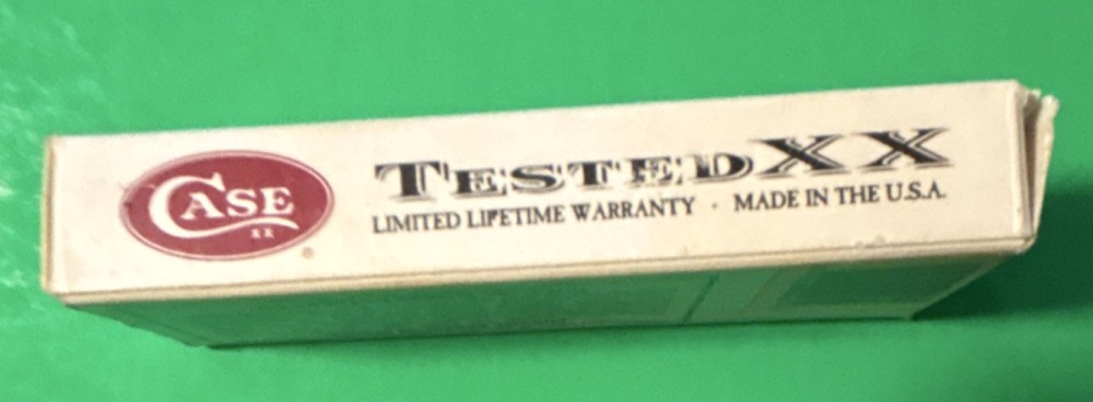 Case Trapper Chrome Vanadium Knife Box Beige Cases & Boxes Box & Paperwork