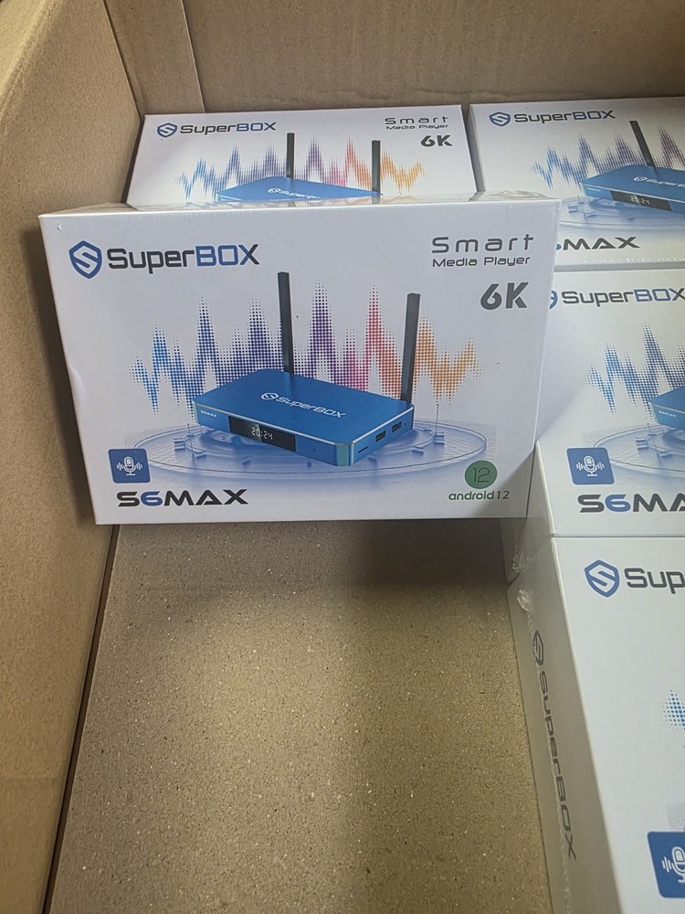 SUPERBOX S6 MAX Streaming Media Player
