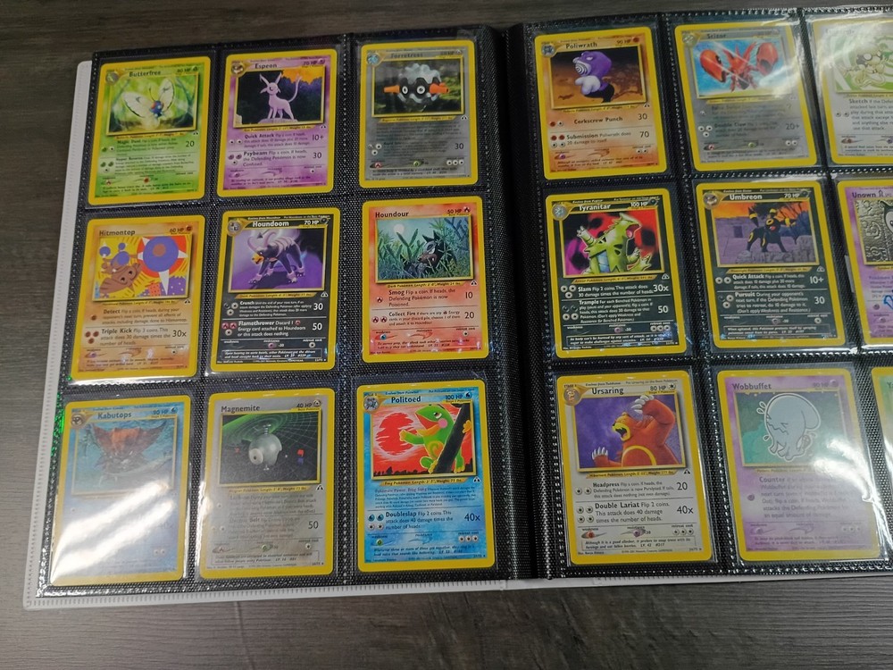 Pokemon Neo Genesis Neo Discovery Complete Master Sets Vintage