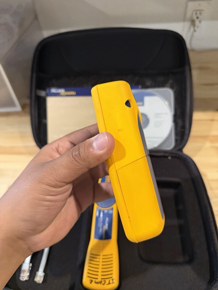 FLUKE NETWORKS LINKRUNNER PRO & INTELLITONE 200 KIT TESTER (TESTED) SHIPS FAST