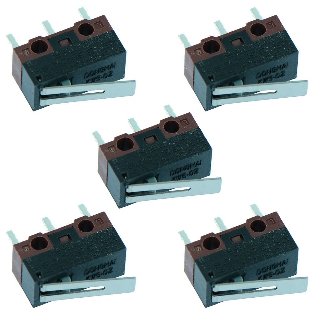 5 x 11mm Lever Subminiature PCB Microswitch SPDT 3A Micro Switch