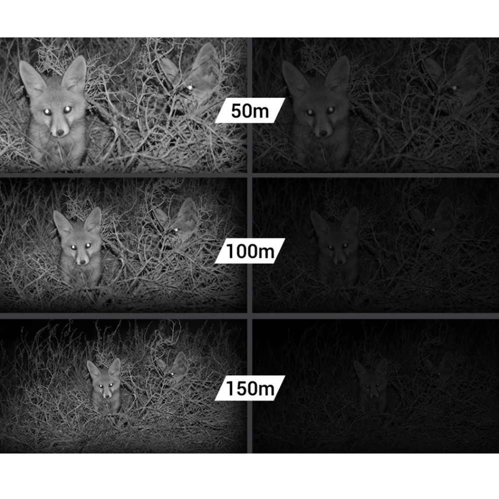 Zoomable Infrared Flashlight For Night Vision Camping