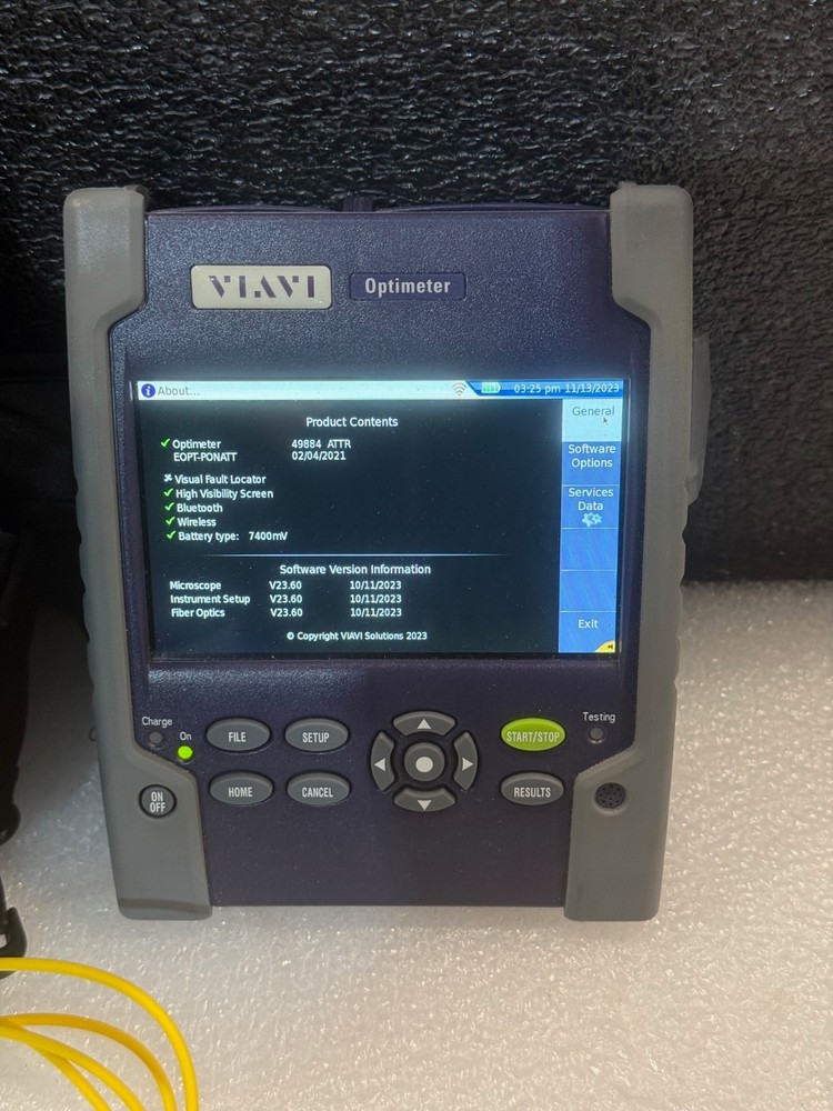 Viavi/JDSU EOPT-PONATT Optimeter + Launch Cable Accs.