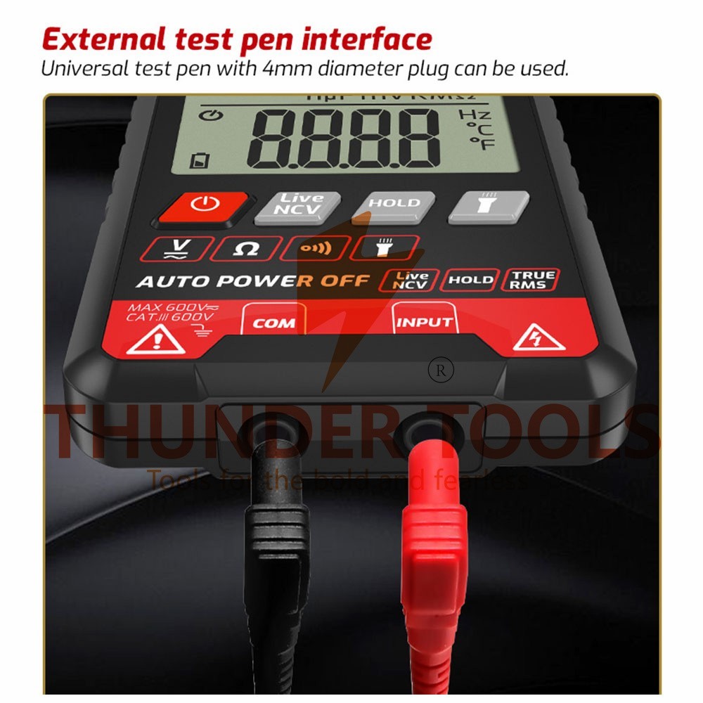 Thunder Tools TASI TA804B Digital Multimeter Professional Auto Tester True