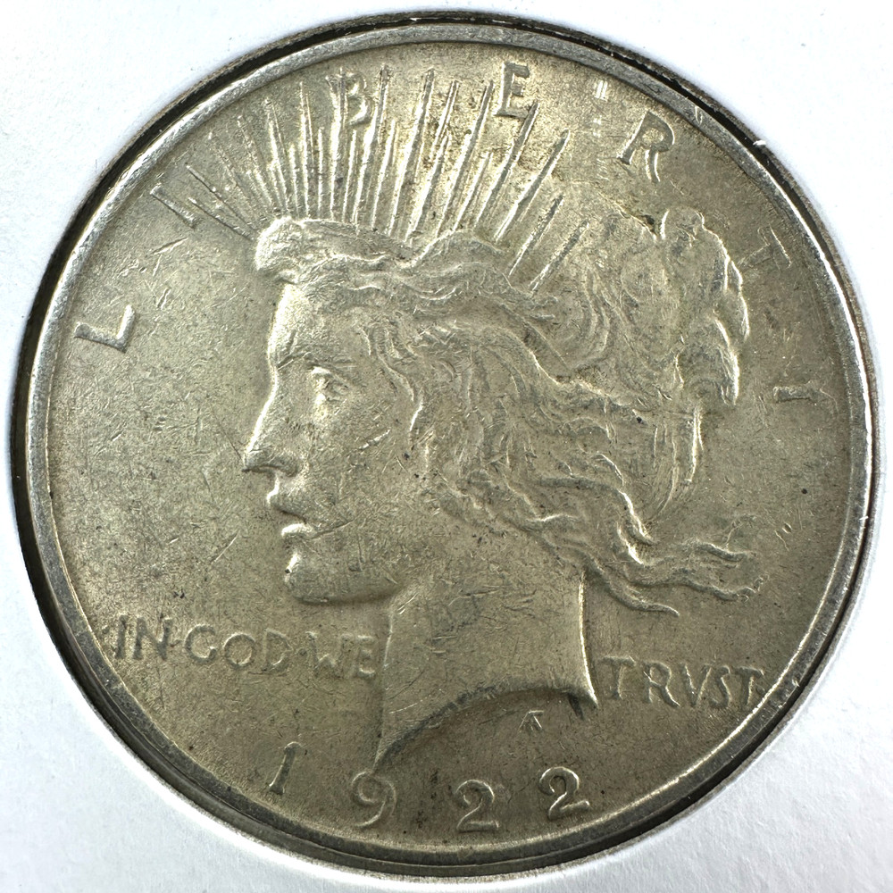 1922 $1 Silver Peace Dollar (89441)