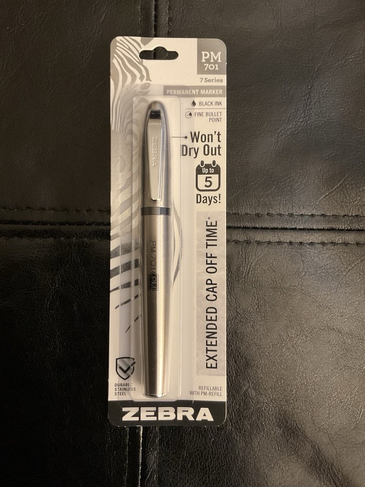 ZEBRA PERMANENT MARKER PM 701- BLACK