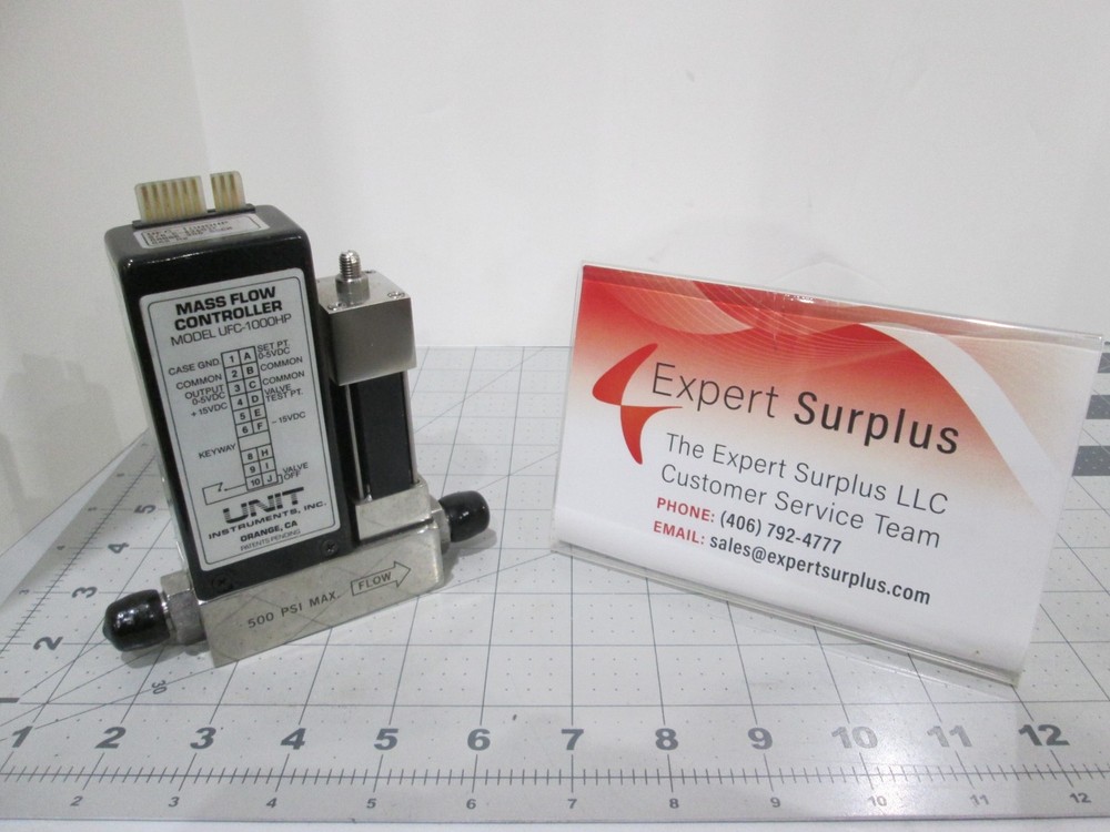 Unit, UFC-1000HP, Mass Flow Controller, He, 200 SCCM, Used