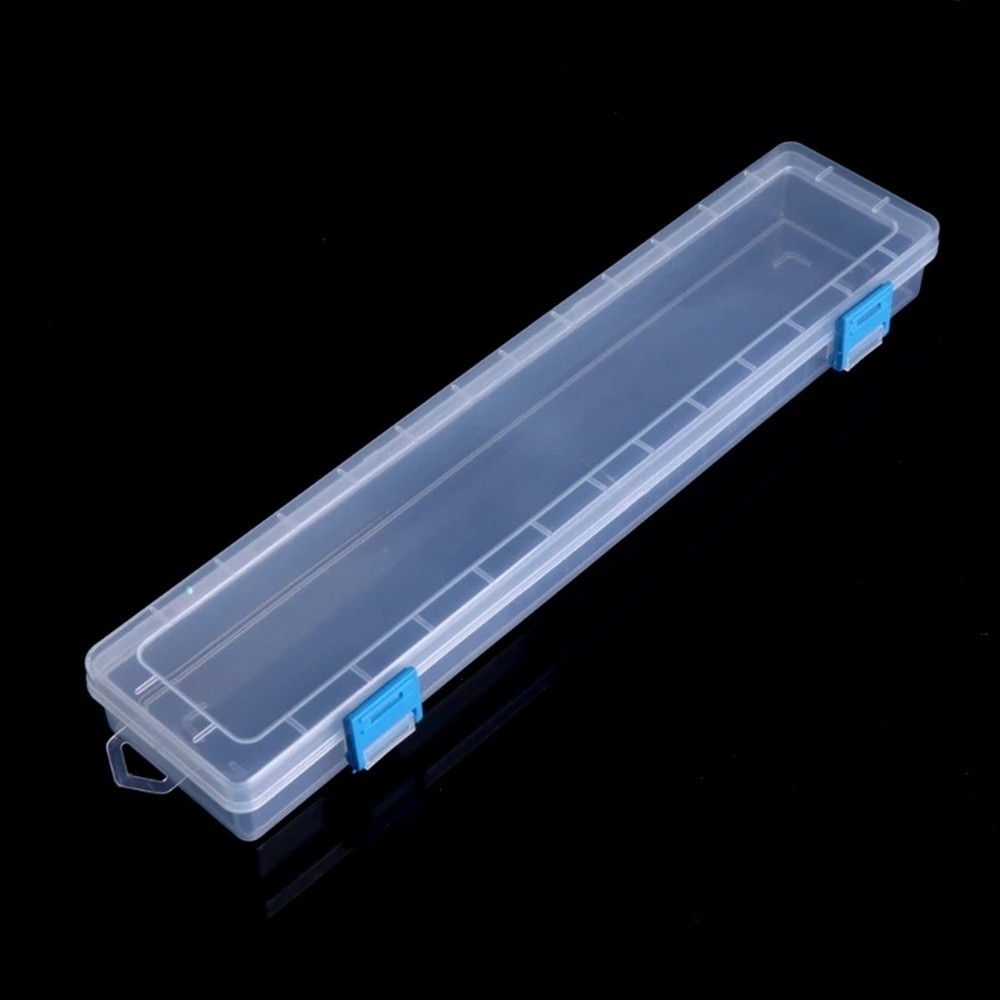 Transparent Storage Box Drawing Tools Bin Toner Pencil Box Storage Box