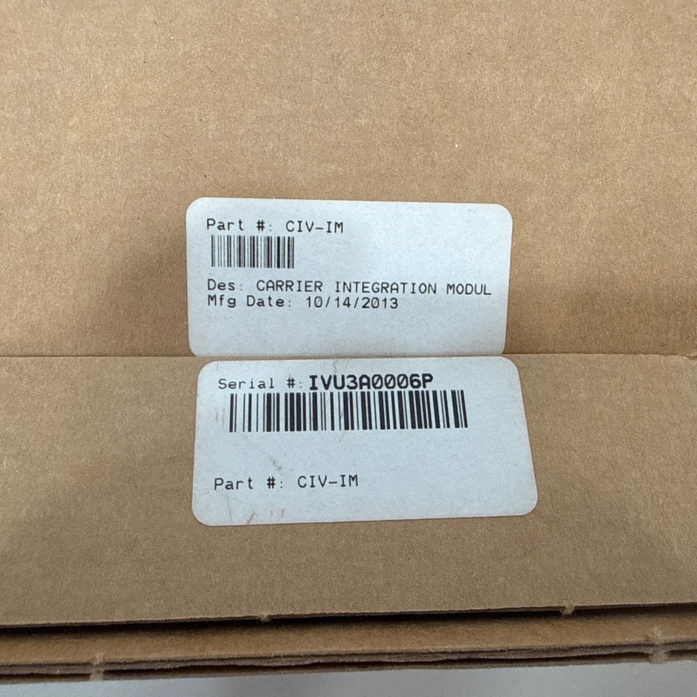 Carrier CIV-IM I-Vu Integrator - Integration Module