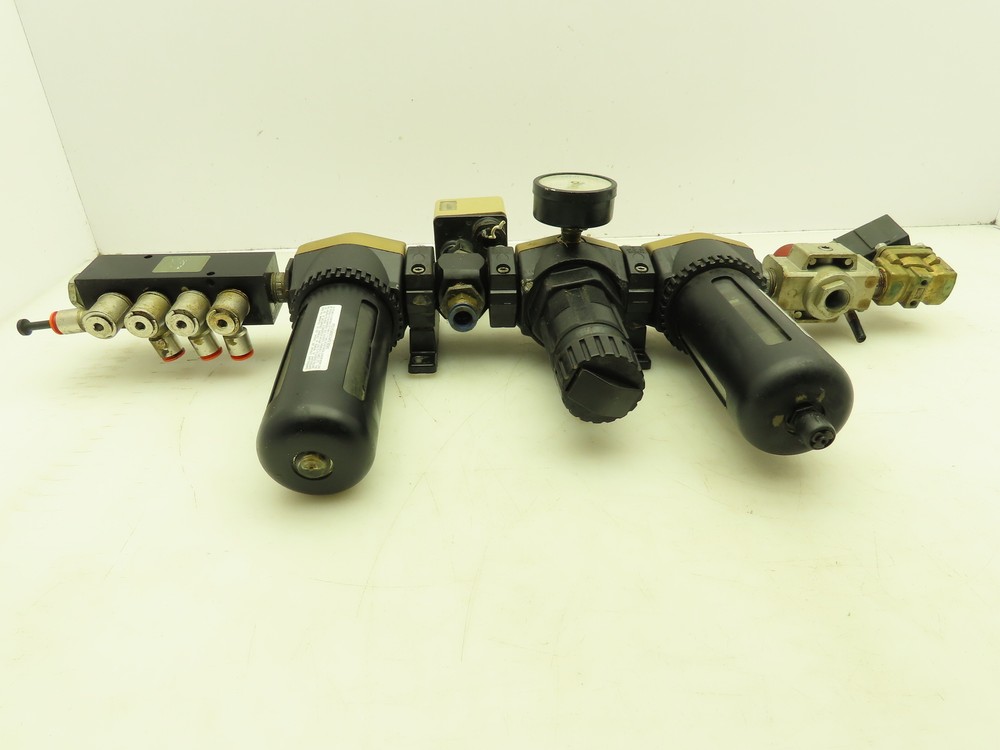 Ross MD451PSB42 Pneumatic Inline Lubricator Air Filter Regulator Assembly