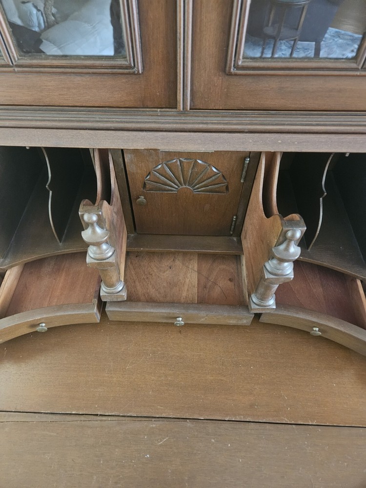 chippendale secretary desk bookcase