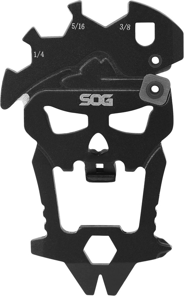 Elegant and Functional MACV Keychain Multi-Tool - Steel Utility Tool in Black