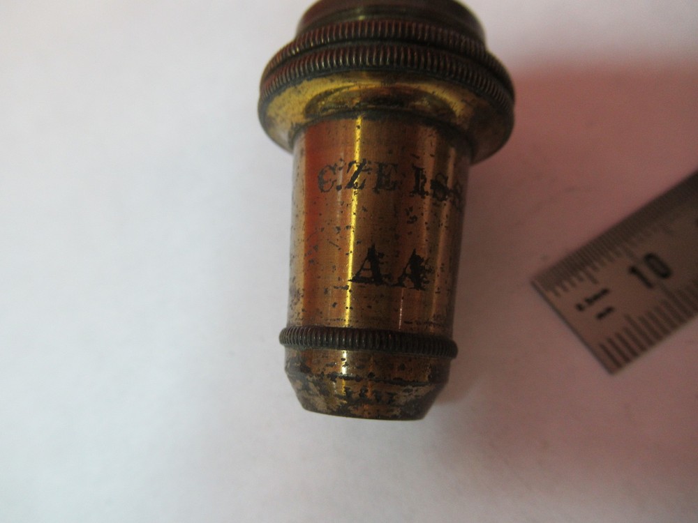 ZEISS GERMANY AA BRASS OBJECTIVE MICROSCOPE PART AS PICTURED X7-B-55