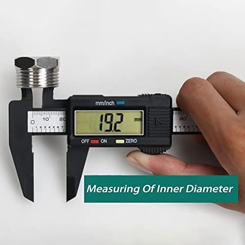 Digital Calipers,Electronic Digital Calipers, LCD Screen displays 0-6"Caliper...