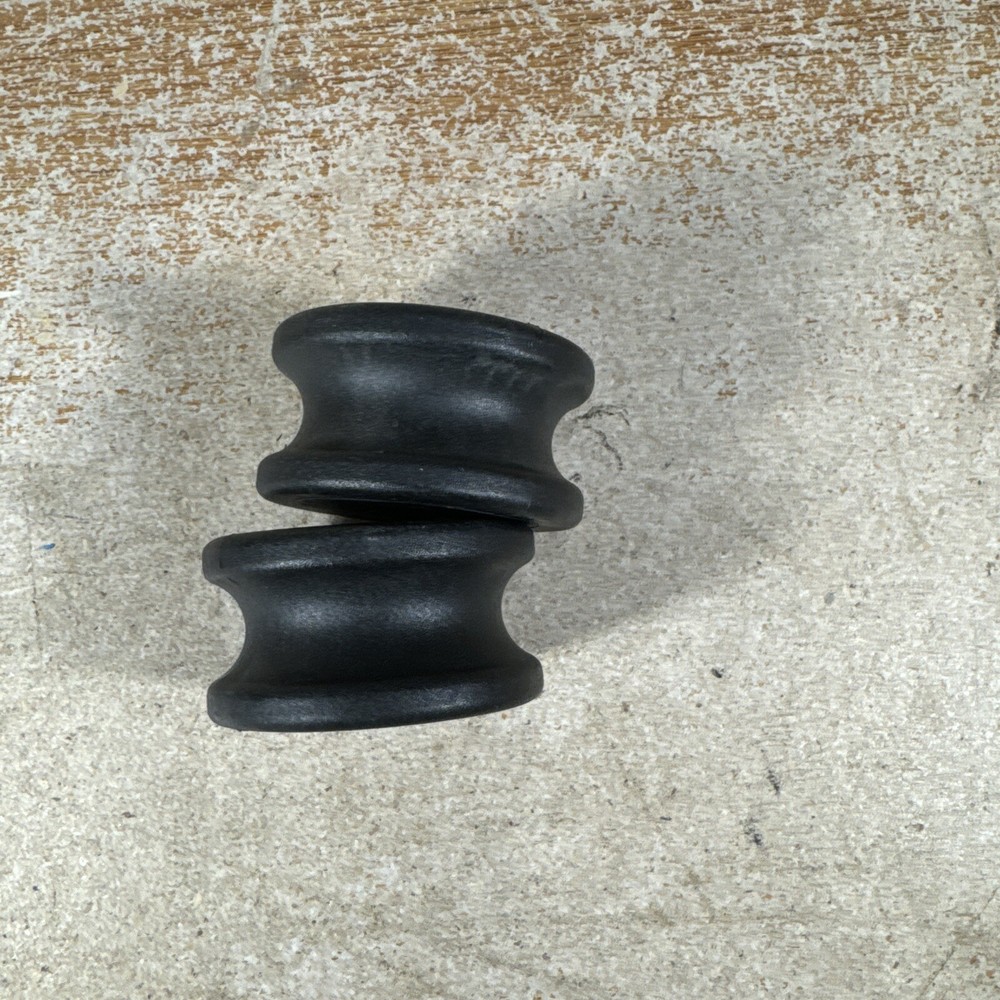 AB Rocket Replacement Parts Pair of Black Rollers OEM Genuine Part Set