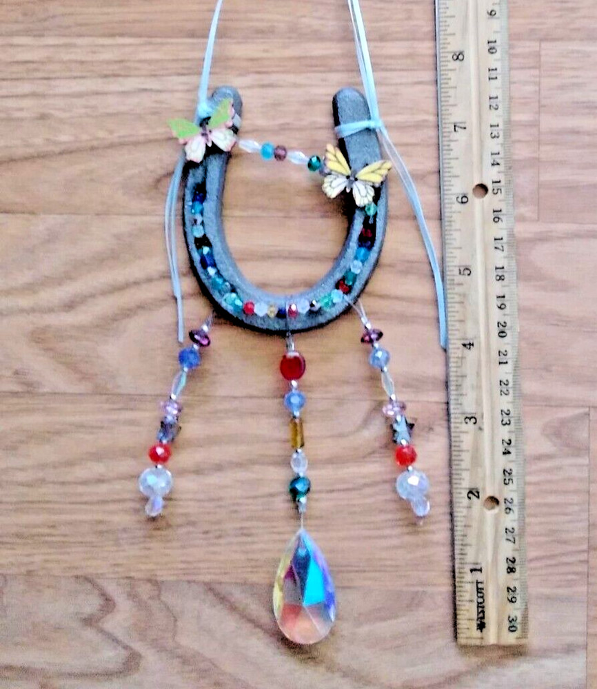 Hand Crafted Horse Shoe Sun Catcher