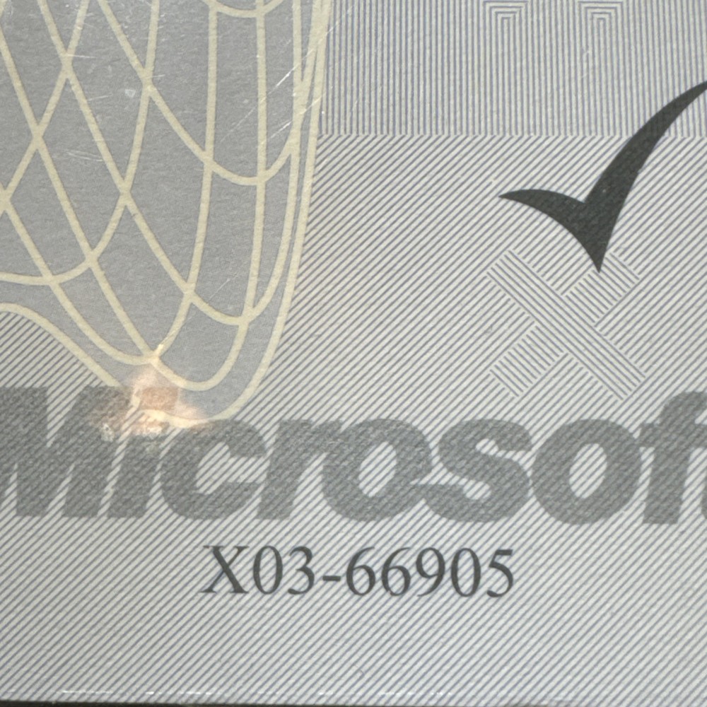 OEM Microsoft Windows 95 CD & Plus! USB Micron with Certificate of Authenticity