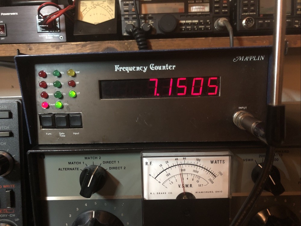 Napkin frequency counter Very Nice