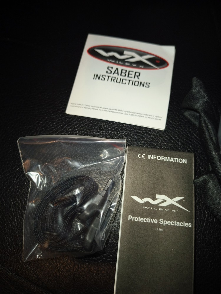 Wiley X Saber Advanced Two Full Sytems Pack. New Open Box