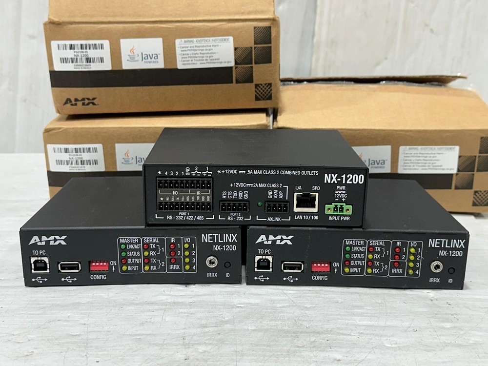 AMX NX-1200 NetLinx Integrated Controller #6099-E (One)