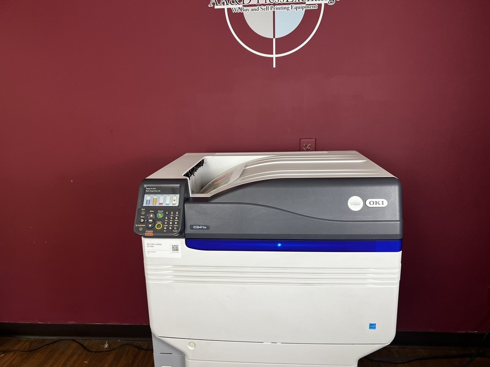 Oki C941e White Toner Printer