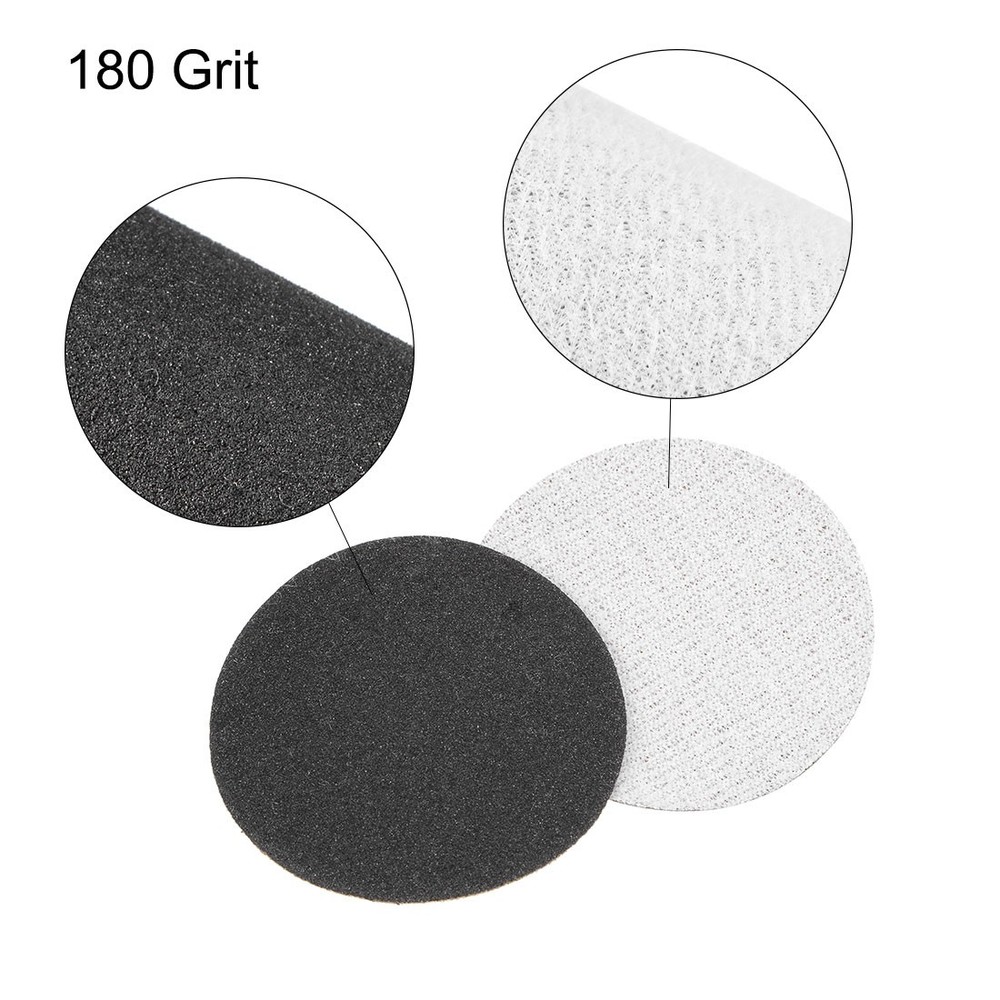 2" Hook and Loop Sanding Disc Wet / Dry Silicon Carbide 180 Grit 100 Pcs