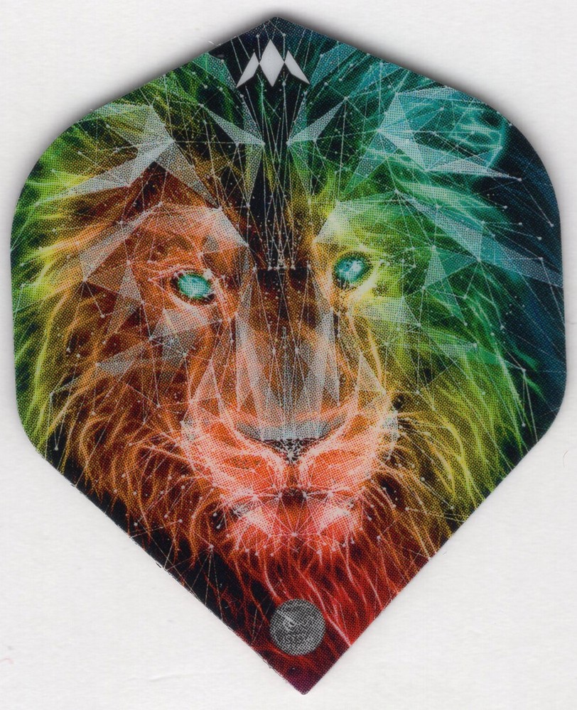 RASTA LION Dart Flights: 3 per set