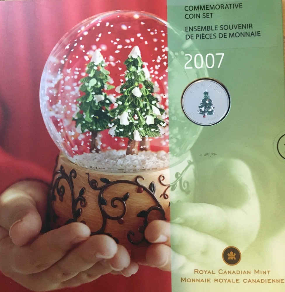 2007 COMMEMERATIVE HAPPY HOLIDAYS 7 COIN SET